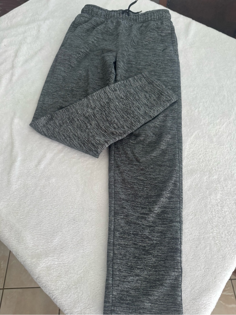 Kids Heather Gray Active Jogger Pants - Comfortable Everyday Bottoms